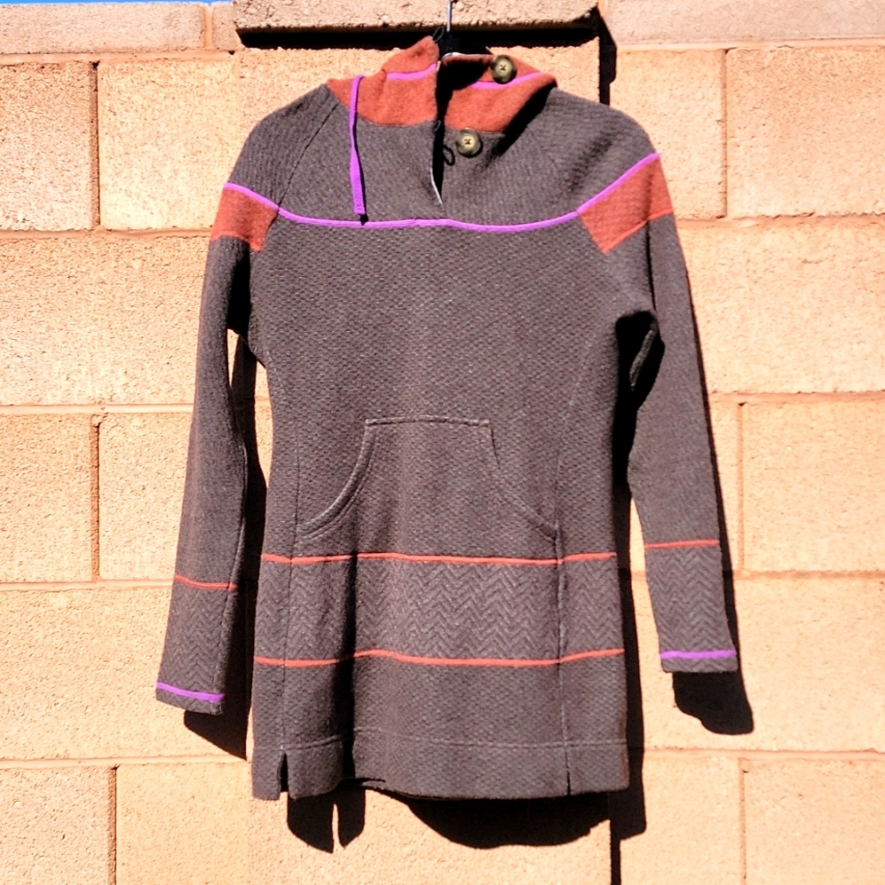 PrAna wool blend hoodie size sm